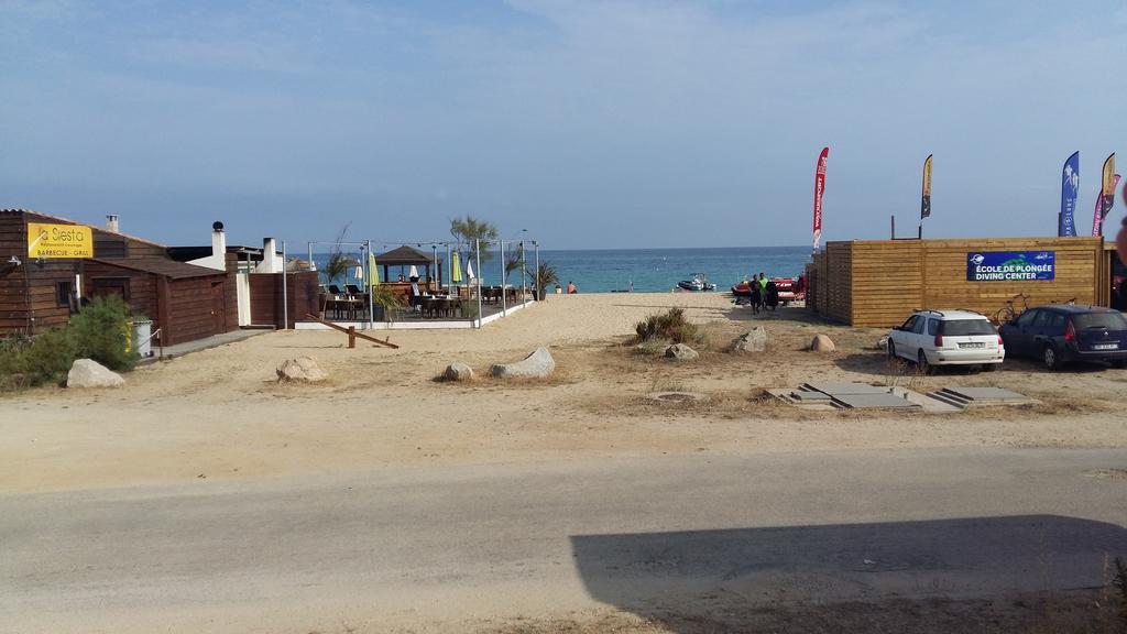 Le Camping de la Plage Aregno Exterior foto